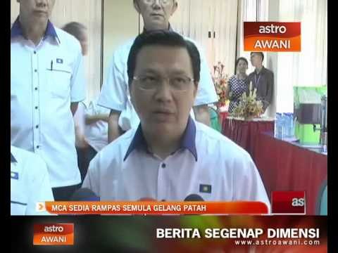 MCA sedia rampas semula Gelang Patah