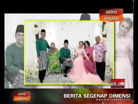 Akim Ahmad dan Ummu Shaikah Stacy Anam selamat bertunang