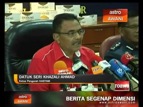 986 ribu bungkus rokok bernilai RM11.5 juta dirampas
