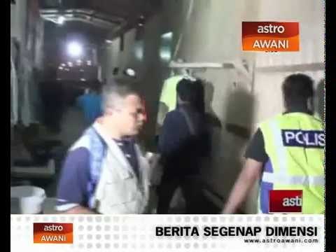 Menyorok bawah lantai elak ditangkap pihak berkuasa