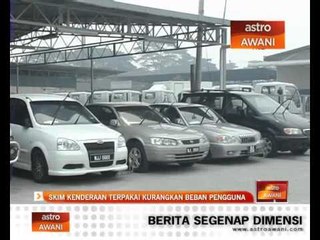 Télécharger la video: Skim kenderaan terpakai kurangkan beban pengguna