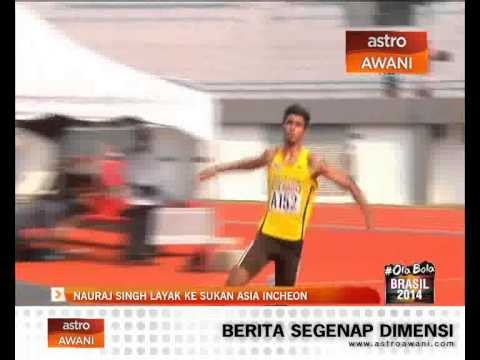 Nauraj Singh layak ke Sukan Asia Incheon