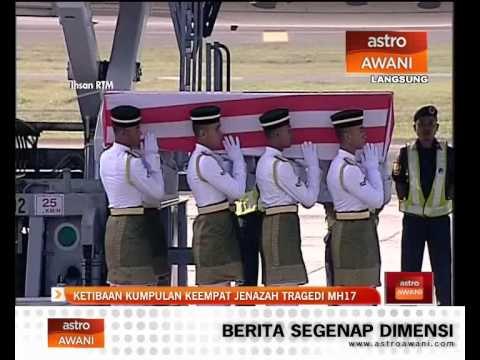 Ketibaan kumpulan keempat jenazah tragedi MH17