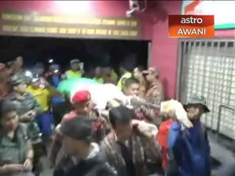 Dua mayat disahkan dibawa turun dari Gunung Kinabalu