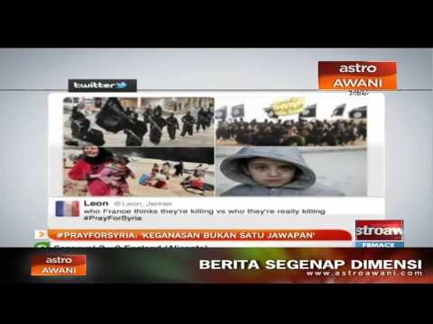 #Prayforsyria: 'keganasan bukan satu jawapan'