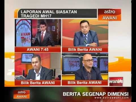 Laporan awal siasatan tragedi MH17