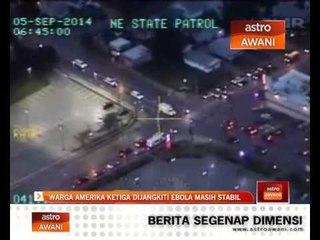 Warga Amerika ketiga dijangkiti Ebola masih stabil