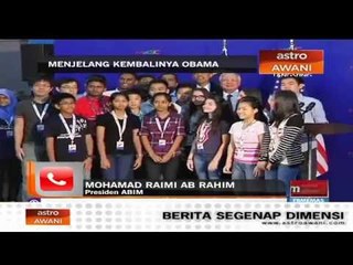 Menjelang kembalinya Barack Obama