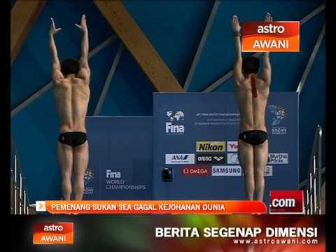 Pemenang Sukan SEA gagal di Kejohanan Terjun Dunia