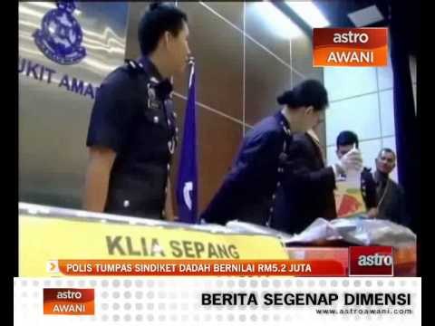 Polis tumpaskan sindiket dadah bernilai RM5.2 juta