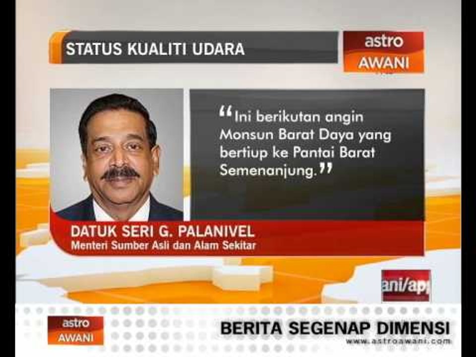 Jerebu rentas sempadan dijangka berkurangan