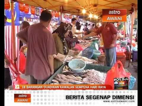 18 barang kawalan sempena musim raya