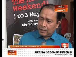 Kelainan IronMan Langkawi 2014