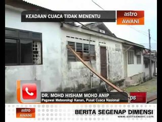 Keadaan cuaca tidak menentu