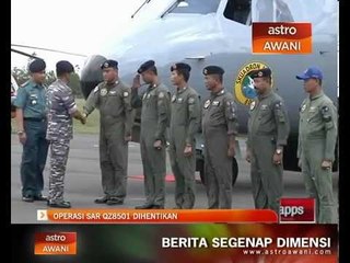 Operasi SAR QZ8501 dihentikan