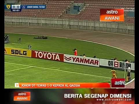 Johor DT tewas 1-3 kepada Al-Qadsia