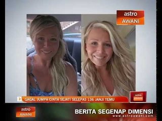 Gagal jumpa cinta sejati selepas 136 janji temu