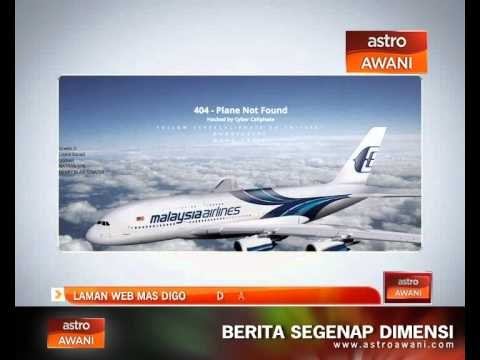 Laman web MAS digodam, reaksi media sosial