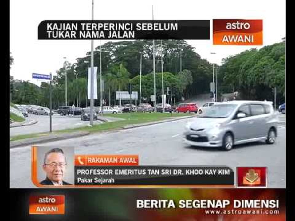 Signifikasi penukaran beberapa jalan Kuala Lumpur
