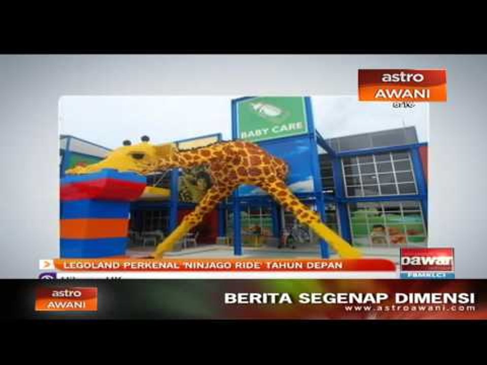 Legoland perkenal 'Ninjago Ride' tahun depan