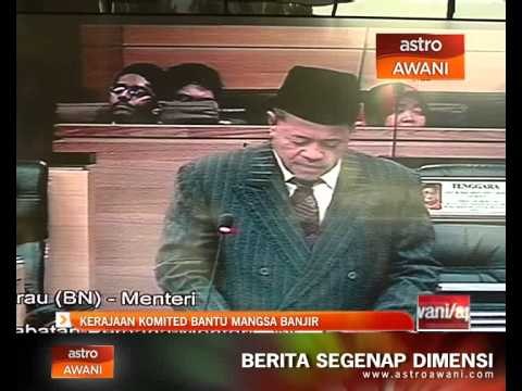 Kerajaan komited bantu mangsa banjir