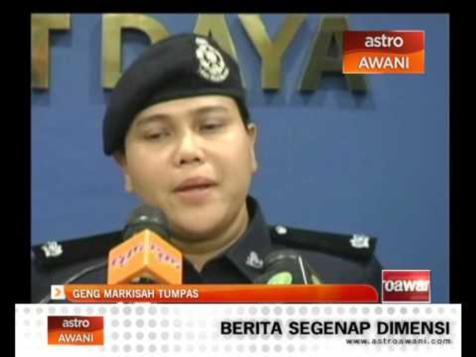Geng Markisah tumpas