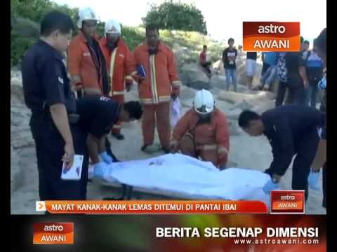 Mayat kanak-kanak lemas ditemui di Pantai Ibai