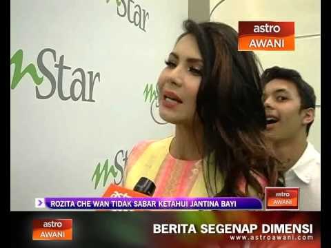 Rozita Che Wan tidak sabar ketahui jantina bayi