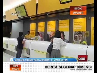 Maybank Islamic raih anugerah di Washington