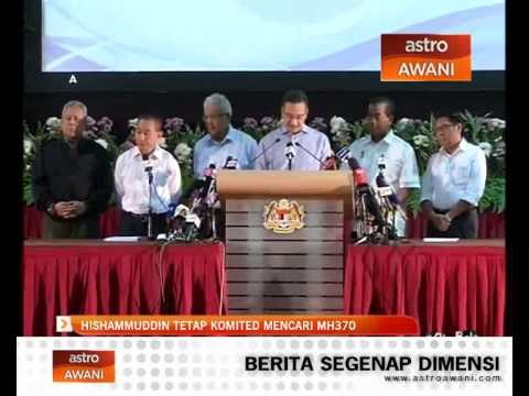 Hishammuddin tetap komited mencari MH370