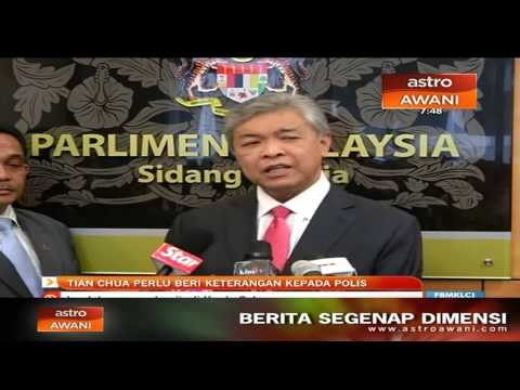 Tian Chua perlu beri keterangan kepada polis