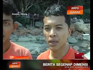 Penuntut UNITEN lemas di Teluk Cempedak