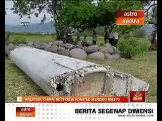 Malaysia, China, Australia komited cari MH370