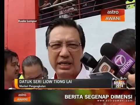 Tiong Lai mula tugas sebagai Menteri Pengangkutan