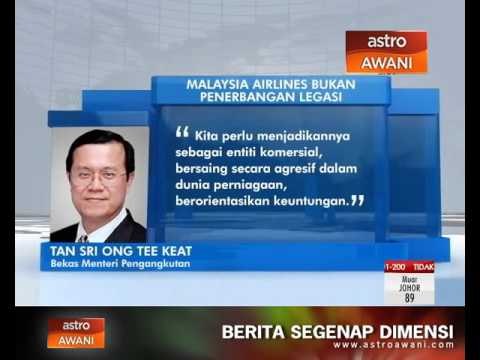 Malaysia Airlines bukan penerbangan legasi negara lagi