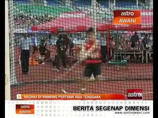 Nauraj di ranking pertama Asia Tenggara