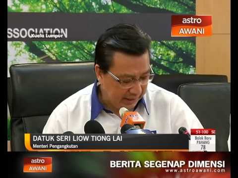 Liow Tiong Lai : amaran berjaga-jaga telah kepada pesawat dan bot kecil