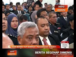 Kevin Morais tiup semangat perjuangkan intergriti