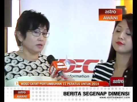 MDEC catat pertumbuhan 11 peratus untuk 2014
