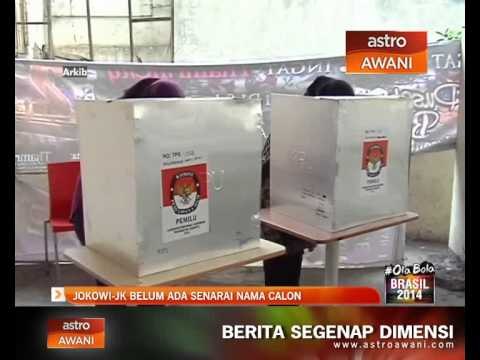 Jokowi-JK belum ada senarai nama calon