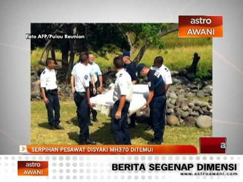 Serpihan pesawat disyaki MH370 ditemui
