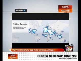 Twitter perkenal HashFlag untuk Ramadan
