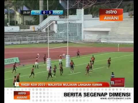 Ragbi Asia 2015: Malaysia mulakan langkah kanan