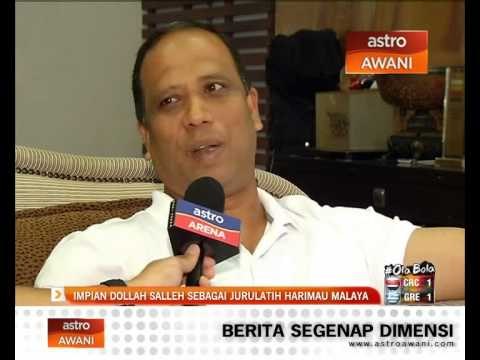 Impian Dollah Salleh sebagai jurulatih Harimau Malaya