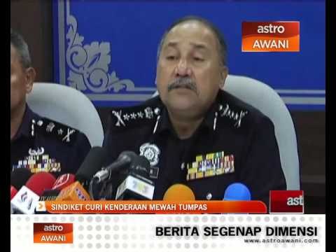 Sindiket curi kenderaan mewah tewas