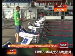 Descargar video: Masalah kesihatan rencat persediaan skuad renang