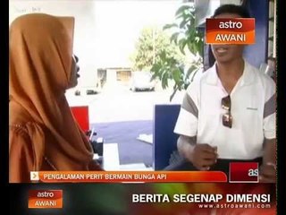Pengalaman perit bermain bunga api