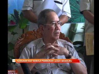 Kerajaan kaji semula pemberian lesen memburu