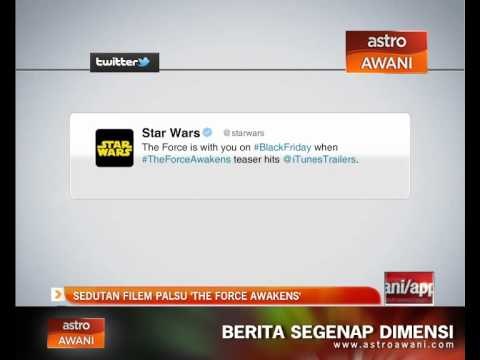 Sedutan filem palsu The Force Awakens