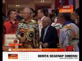 Presiden UMNO rai perwakilan